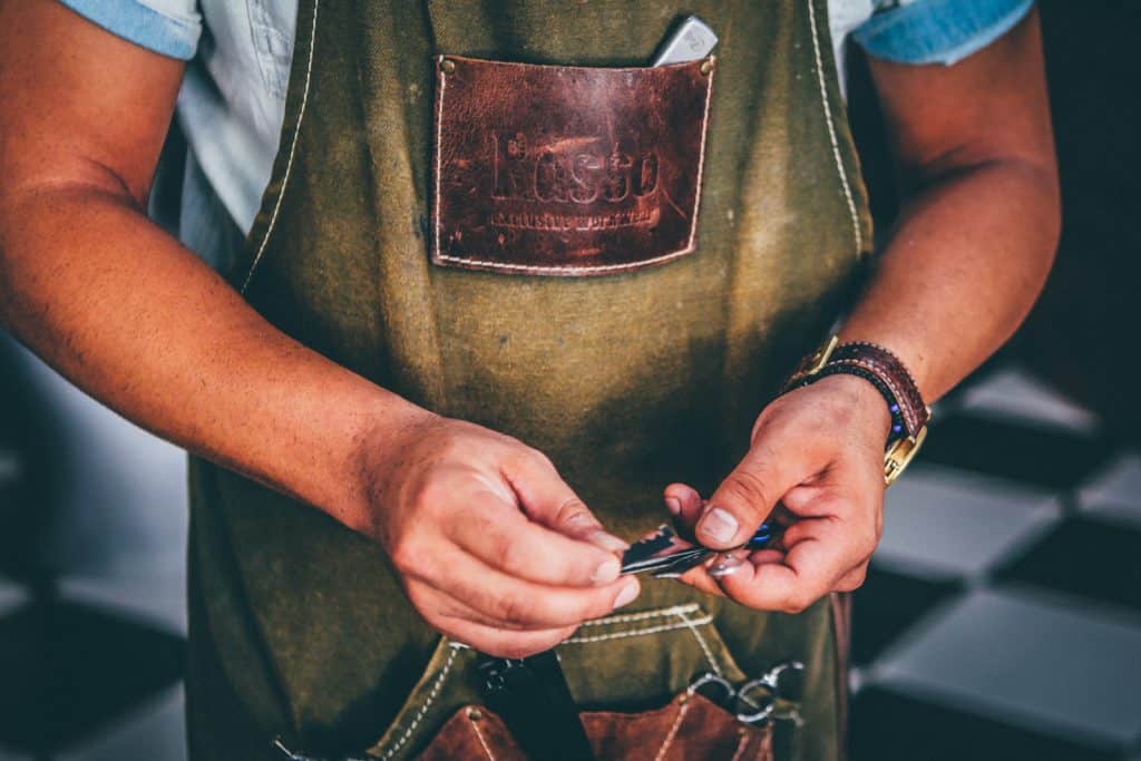 kitchen and server aprons